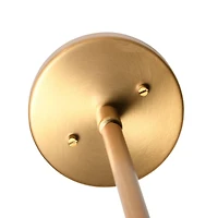 Hello Honey® 5.7ft. Metal & Glass Ceiling Light