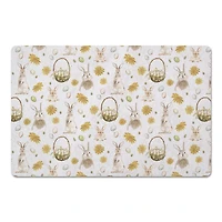 Easter Greetings Pattern Mat 27" x 18" Floor Mat