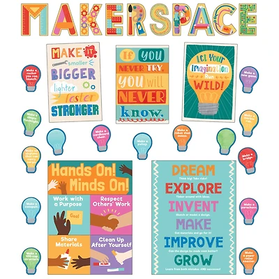 Carson Dellosa Education® Makerspace Bulletin Board Set