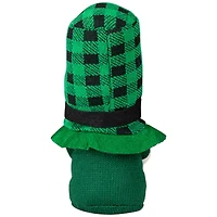 7" Plaid Gnome with Shamrocks St. Patrick's Day Decoration