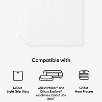 Cricut® US Letter Printable Iron-On For Light Fabrics, 5ct.