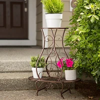 2.2ft. Hourglass Triple Plant Stand