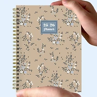 TF Publishing 2025-2026 Rustic Floral Medium Weekly/Monthly Planner