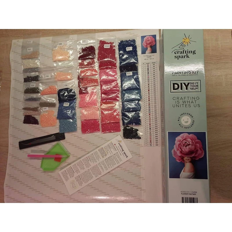 Crafting Spark Flamingo Diamond Painting Kit