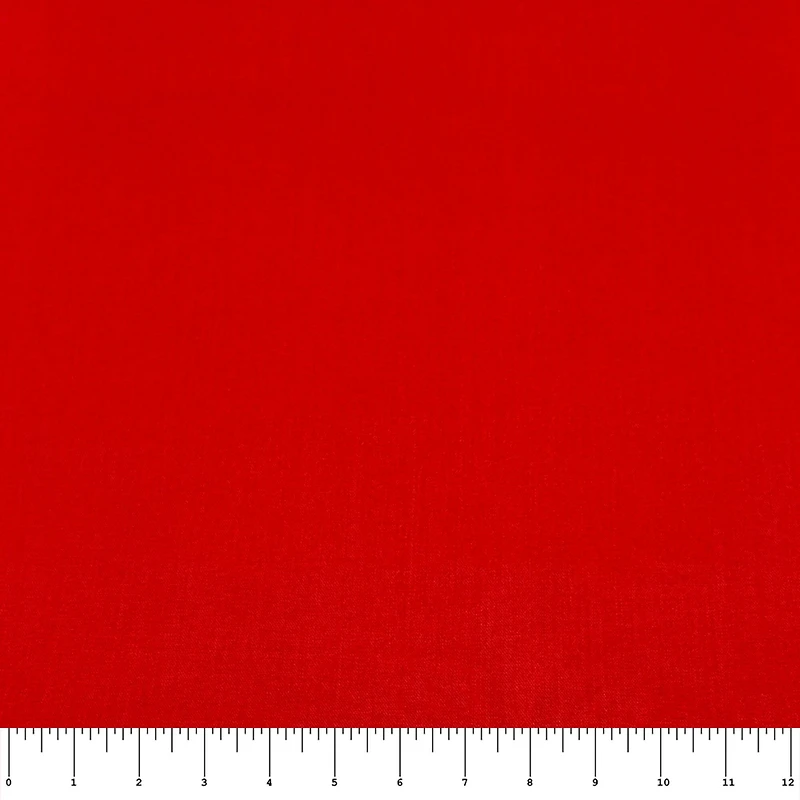 Feldman Red Broadcloth Fabric