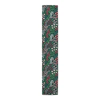 72'' Floral Pattern Cotton Twill Table Runner