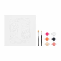 VIVID by Brea Reese® Cowboy Boots Acrylic Paint-by-Number Kit