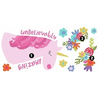 RoomMates Unicorn Peel & Stick Giant Wall Decals