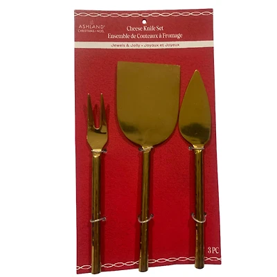 Gold Cheese Knife Set by Ashland®