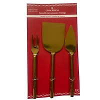 Gold Cheese Knife Set by Ashland®