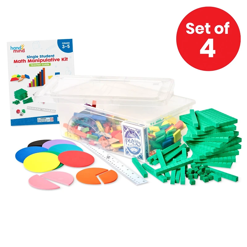 hand2mind® Individual Student Manipulative Kits, Grades 3-5
