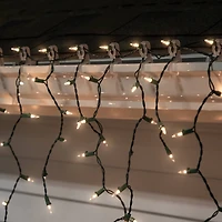 26ct. Clear Omni Universal Gutter & Shingle Christmas Light Clips