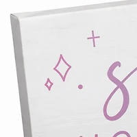 She Is Unstoppable 18" x 12" Canvas Wall Art