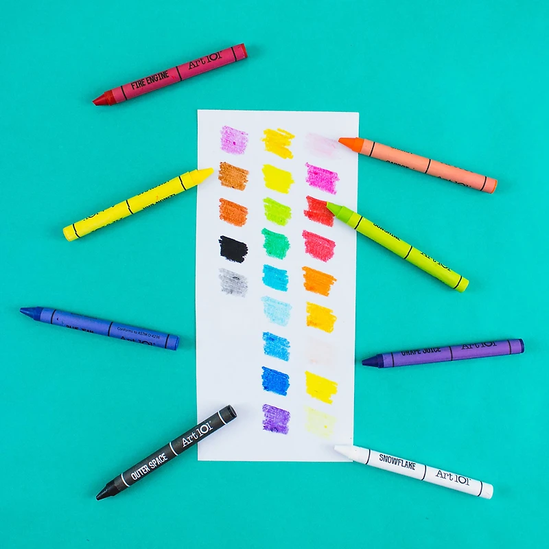 Art 101 Doodle & Draw Wood Art Set