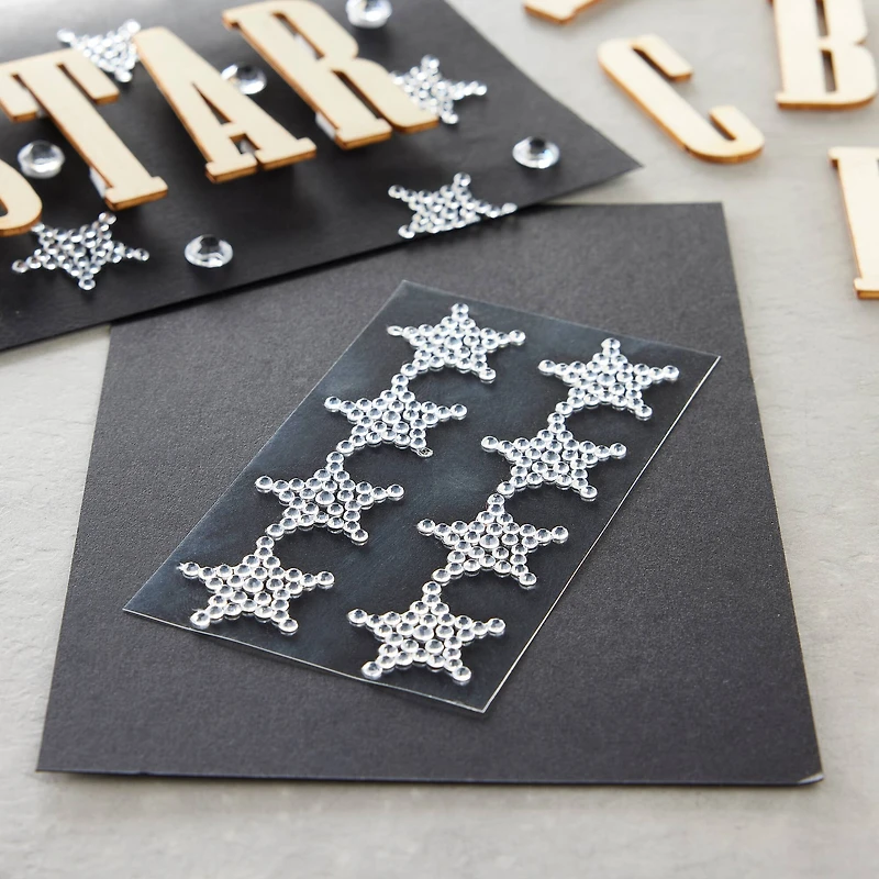 Clear Star Bling Stickers By Recollections™