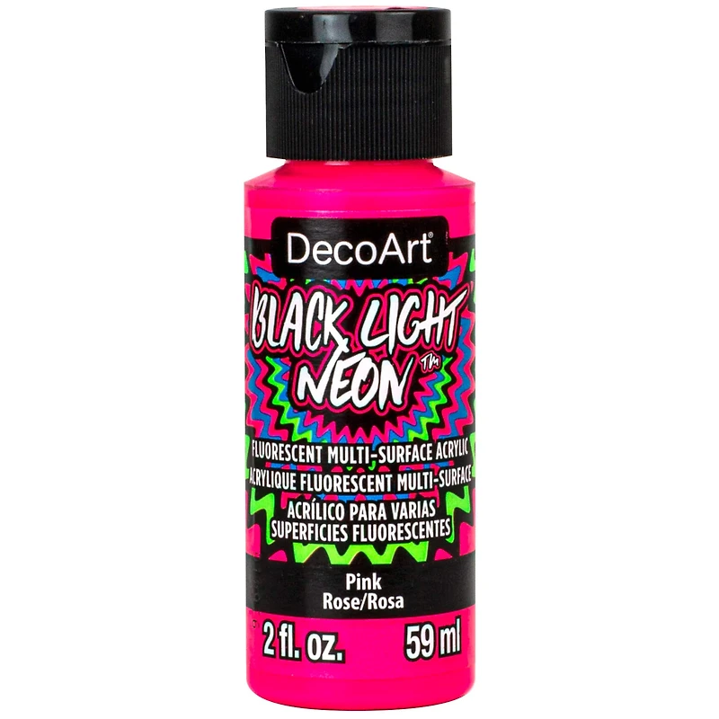 DecoArt® Black Light Neon™ Fluorescent Multi-Surface Acrylic Paint