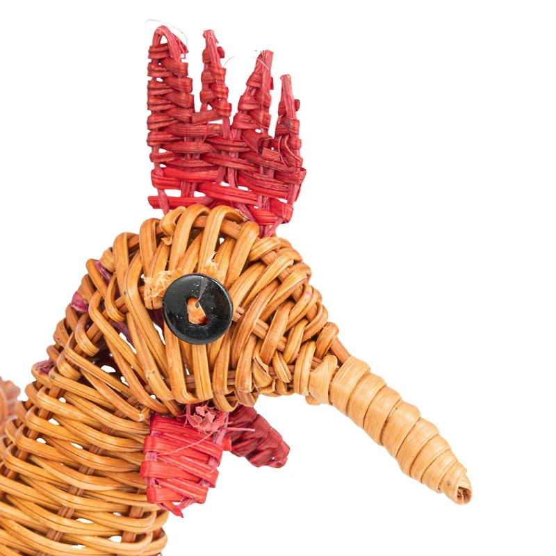 Hello Honey® 13.25" Charming Fern Chicken-Shaped Basket