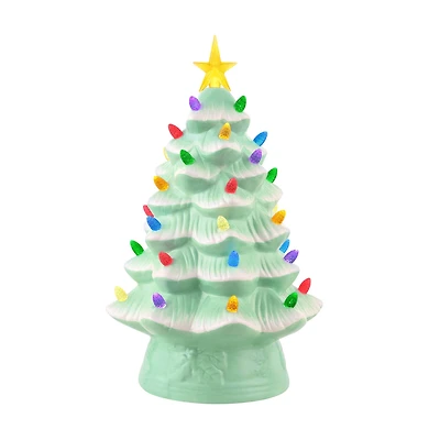 12" Seafoam Nostalgic Christmas Tree
