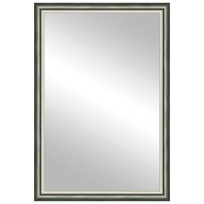 Timeless Frames® Cassia Champagne 24" x 37" Framed Mirror