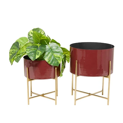 Modern Planter, Set of 2" 15