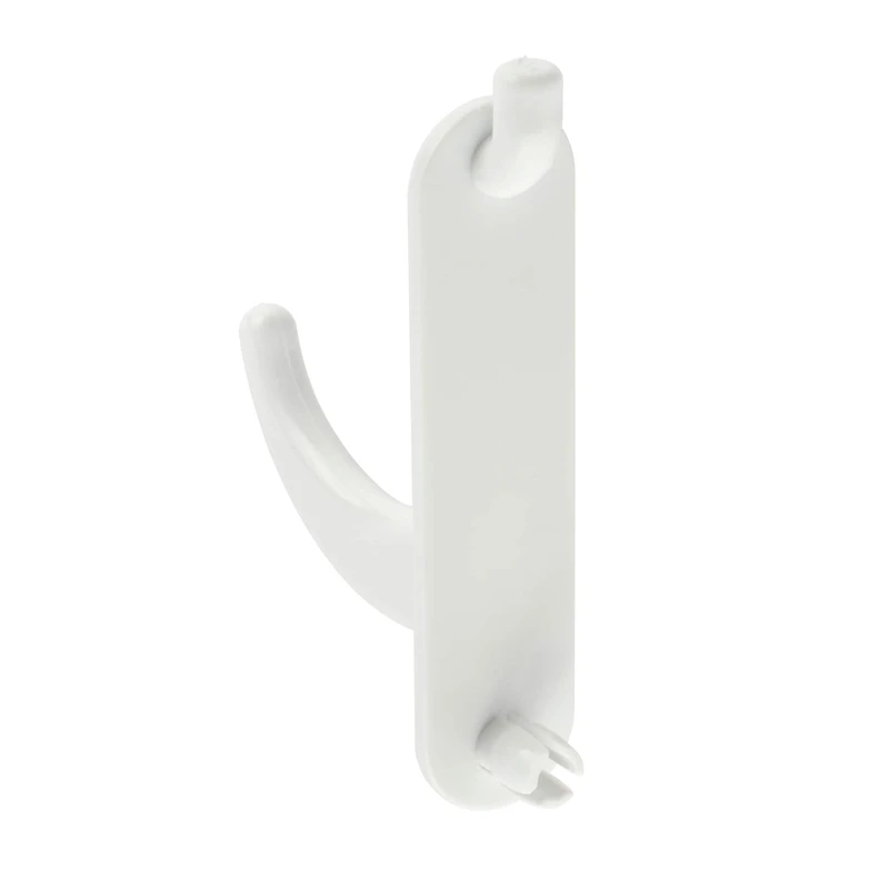 Short White Pegboard Hooks by Simply Tidy®, 5ct.