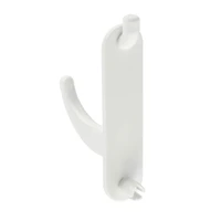 Short White Pegboard Hooks by Simply Tidy®, 5ct.