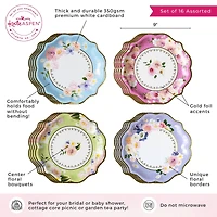 Kate Aspen® Tea Time Party 9" Assorted Premium Paper Plates Set