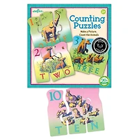 eeBoo Animal Counting Puzzle Set