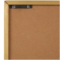 Gold Wood Leaf 3D Wall Décor with Beveled Frame Set