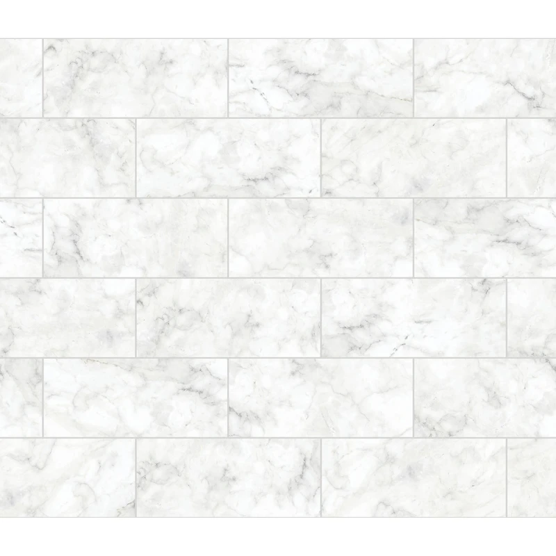 InHome Marble Tile Peel & Stick Backsplash
