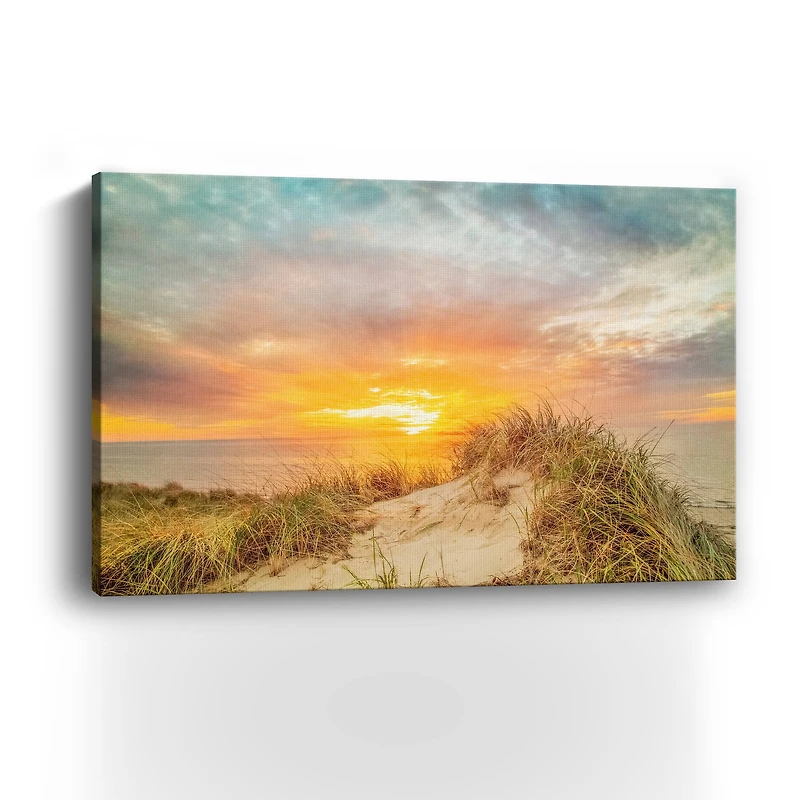 Sunset over The Dunes Canvas Giclee