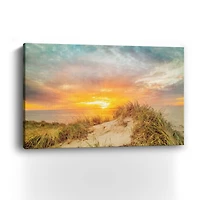 Sunset over The Dunes Canvas Giclee