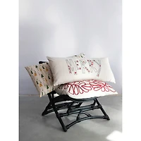 Hello Honey® 38" x 18" Christmas Tree Cotton Chambray Pillow