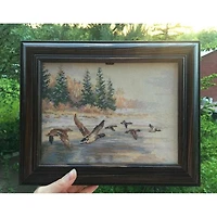 Alisa Flying Ducks Cross Stitch Kit