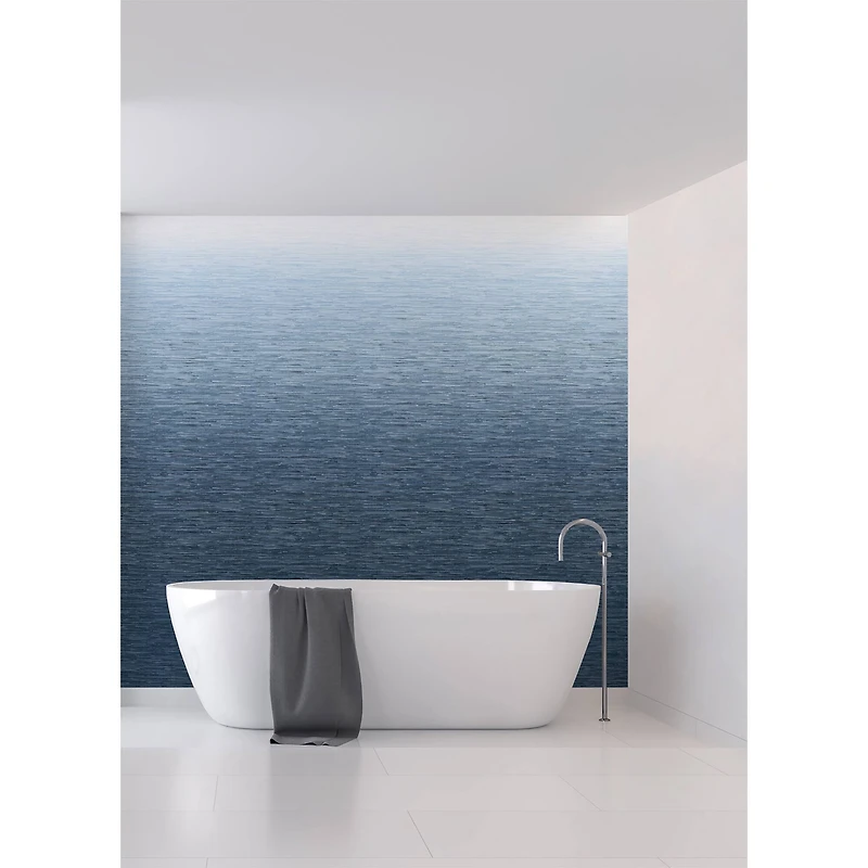 Katie Hunt Blue Ombre Into the Deep Dark Wall Mural