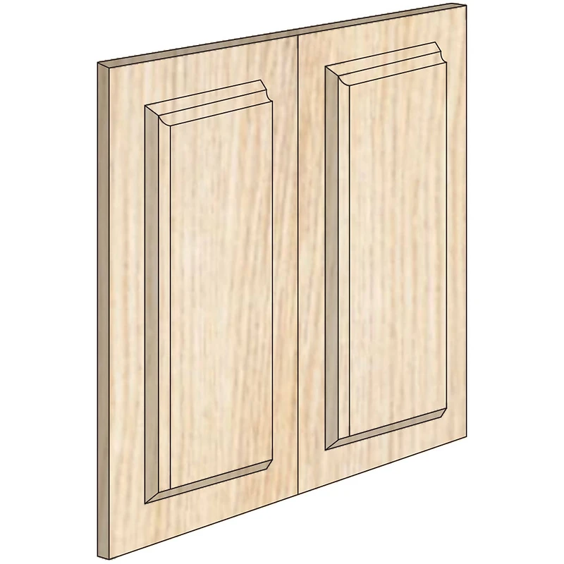 Houseworks® 1/8" x 3" x 2-3/16" Wainscot Panel