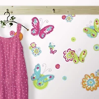 RoomMates Brushwork Butterfly Peel & Stick Wall Decals