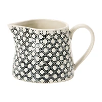 Hello Honey® Black Cream & Sugar Stoneware Jar Set