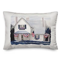 All American Home Throw Pillow