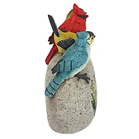 Design Toscano 8" Birdy Welcome Garden Stone Statue
