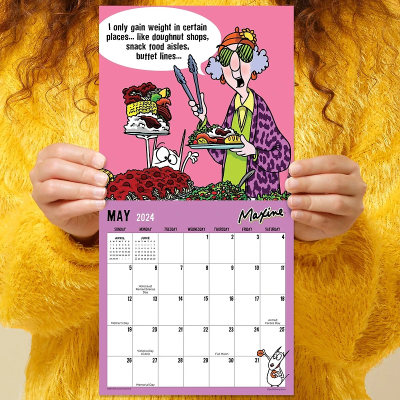 TF Publishing 2024 Maxine Mini Calendar