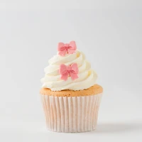 PME Cake Sweet Street® Pink Shimmer Bows Icing Decorations