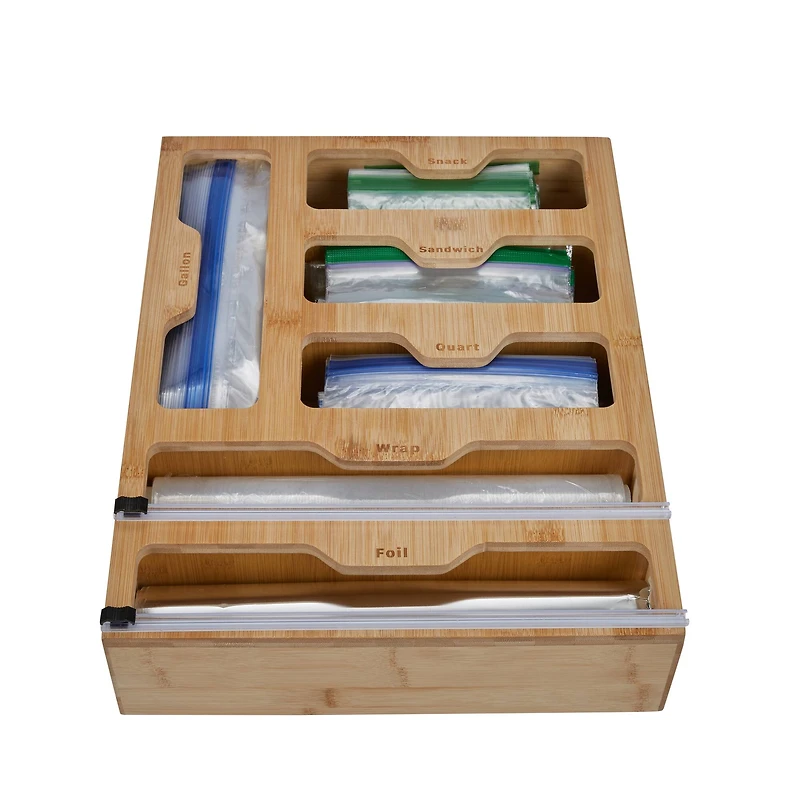 Kitchen Details Bamboo Kitchen Drawer Organizer