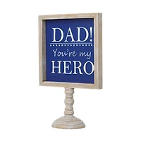 Glitzhome® 11.5" Father's Day Table Décor