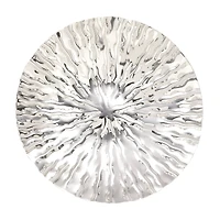 Silver Stainless Steel Glam Wall Décor Accent Set