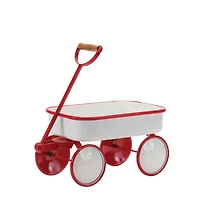 Metal Wagon Décor Set, 18" & 14.25"
