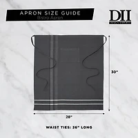 DII® Solid Chambray Bistro Apron