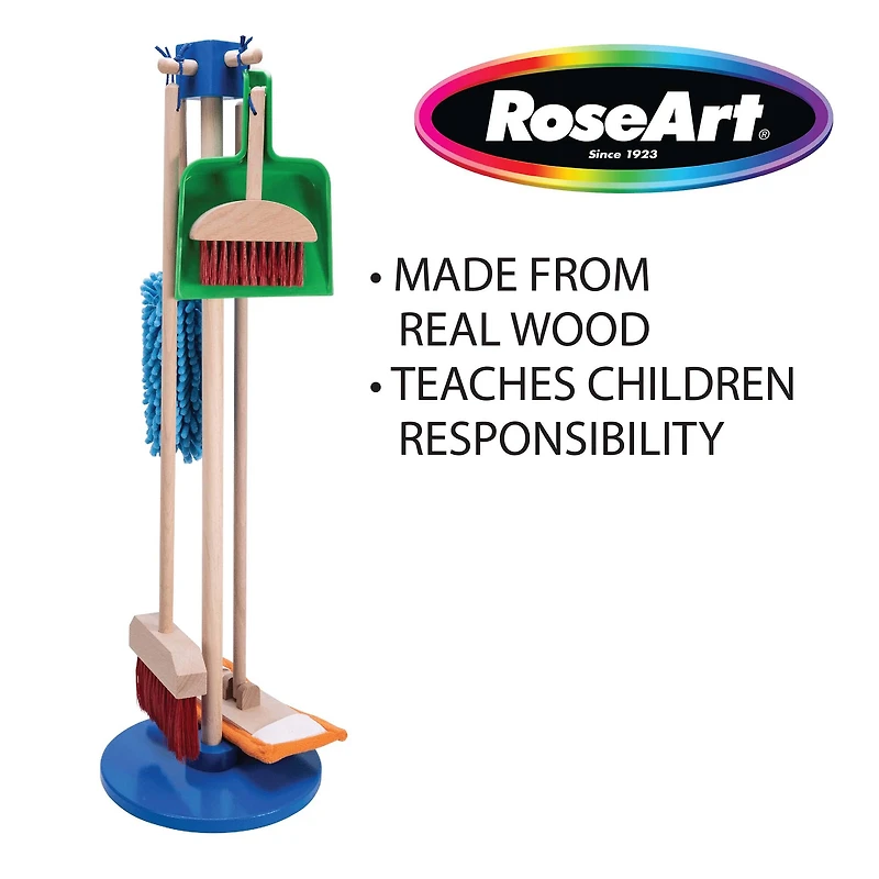 Cra-Z-Art® RoseArt® Deluxe Wooden Cleaning Play Set