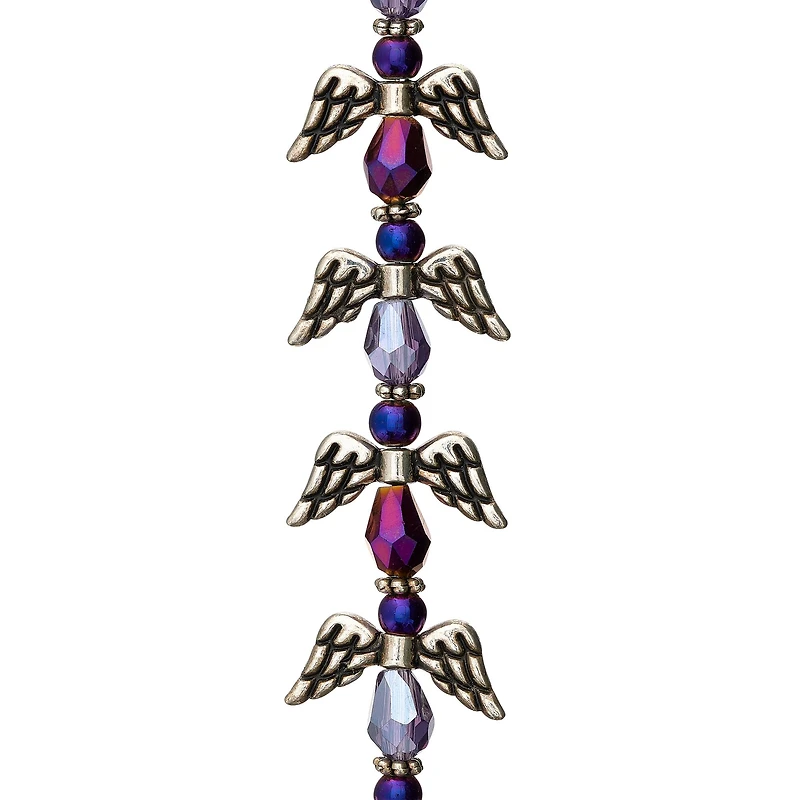 Glass & Metal Angel Beads by Bead Landing