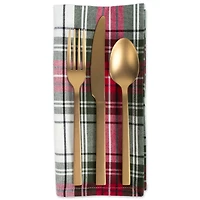 DII® Christmas Plaid Napkins, 6ct.